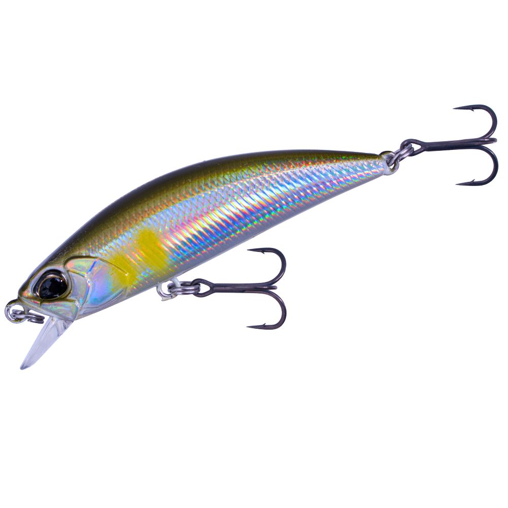 Воблер Duo SPEARHEAD RYUKI 50SP - 5.0cm/3.3gr - Suspending, ANA4010 Ayu, малък миноу воблер с неутрална плаваемост.