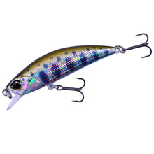 Воблер Duo SPEARHEAD RYUKI 50SP - 5.0cm/3.3gr - Suspending с холографска окраска и тройни куки за риболов.
