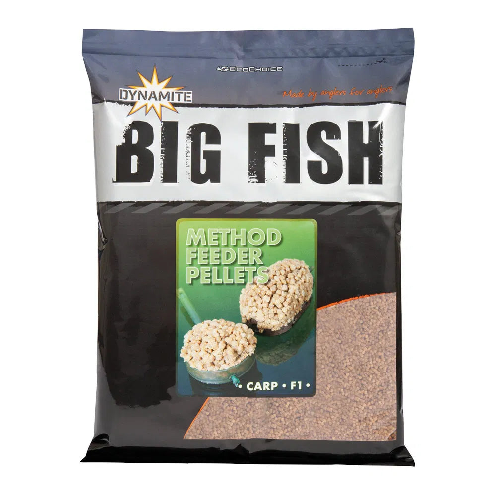 Пелети Dynamite Baits Big Fish Method Feeder Pellets - 2mm / 1.8kg