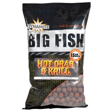 Протеинови топчета DYNAMITE BAITS HOT CRAB & KRILL BOILIE - 1кг