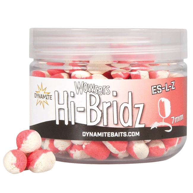 Дъмбели Dynamite Baits Wowsers Hi-Bridz Wafters ES-L-Z Pink & White - 5/7mm