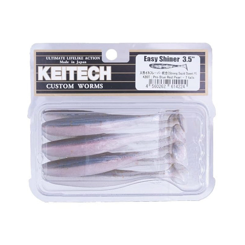 Soft lure KEITECH Easy Shiner 3.5”- 89 mm / 7 pcs per pack