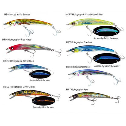 Sea wobbler YO-ZURI F979 Crystal Minnow 3D 90S - 9.0cm/10gr