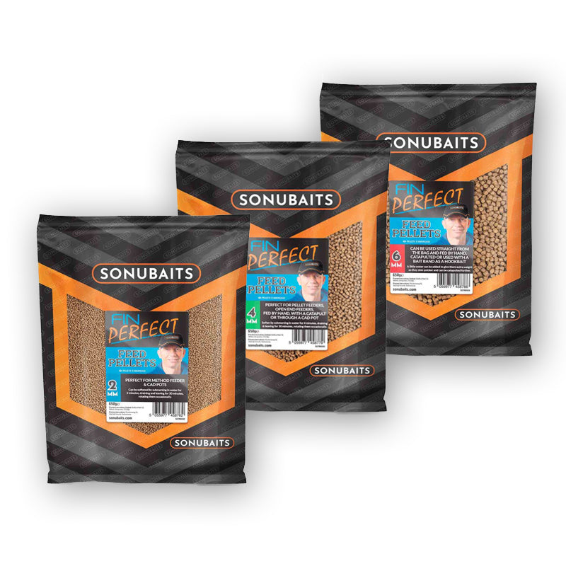 Pelete SONUBAITS Fin Perfect Feed - 2/4/6/8mm