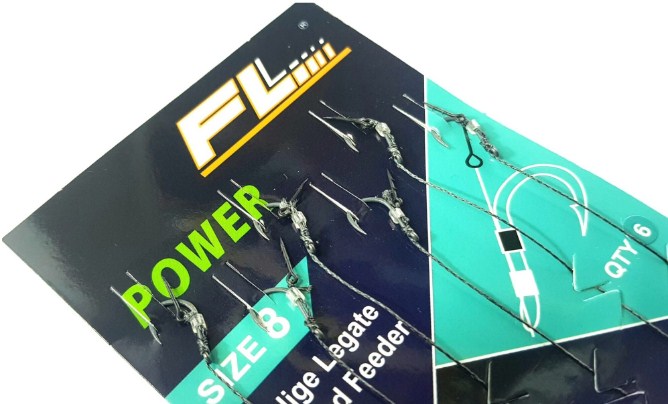 Δεμένα αγκίστρια για method feeder FL POWER