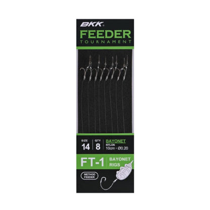 Cârlige legate pentru method feeder BKK FT-1 Bayonet Rigs