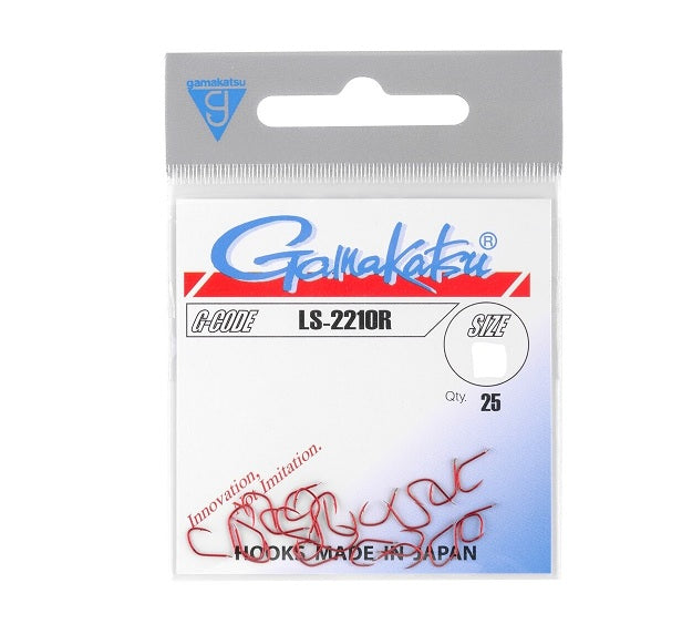 Hooks GAMAKATSU LS 2210R HOOKS - RED