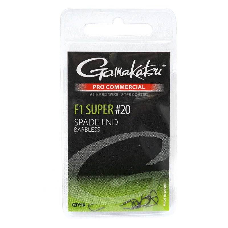 Hooks GAMAKATSU PRO-C F1 SUPER A1 PTFE - BLACK