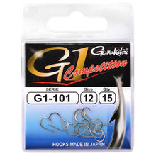Αγκίστρια GAMAKATSU G-1 COMPETITION 101 - NICKEL