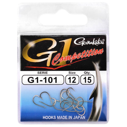 Cârlige GAMAKATSU G-1 COMPETITION 101 - NICKEL
