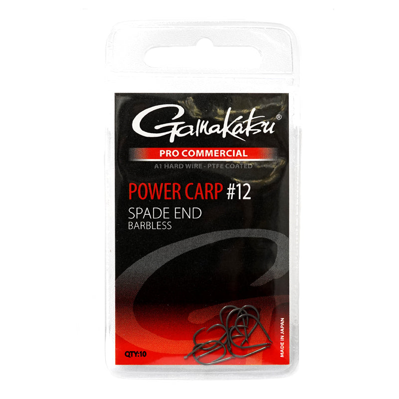 Cârlige GAMAKATSU PRO-C POWER CARP SPADE A1 PTFE - BLACK
