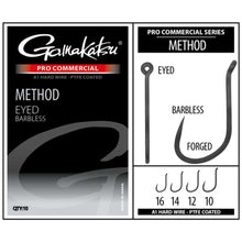 Куки GAMAKATSU PRO-C METHOD A1 PTFE - BLACK