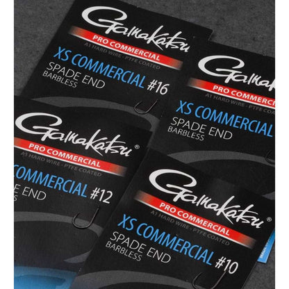 Куки GAMAKATSU PRO-C XS COMMERCIAL SPADE A1 PTFE - BLACK