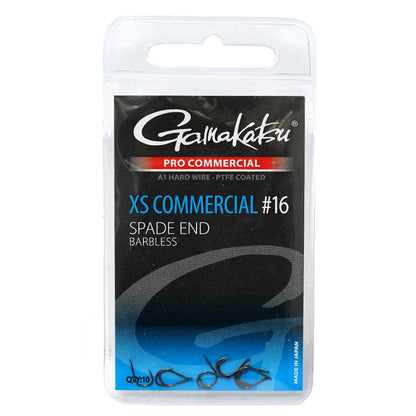 Куки GAMAKATSU PRO-C XS COMMERCIAL SPADE A1 PTFE - BLACK