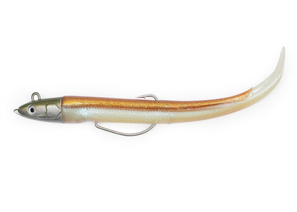 Силиконова примамка GT-Bio Nova Eel - Combo - Бисмут в цвят Gold Kamaleo, идеална за риболов.