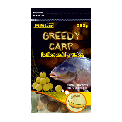Protein boilies FilStar Greedy Carp - 250 g