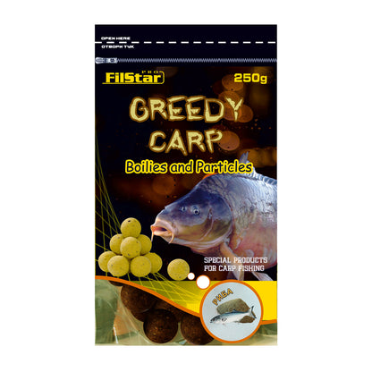 Protein boilies FilStar Greedy Carp - 250 g