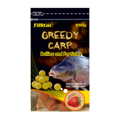 Protein boilies FilStar Greedy Carp - 250 g