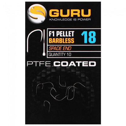 Αγκίστρια χωρίς αρπάδι GURU F1 Pellet Hooks