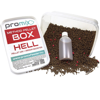 Пелети + течен ароматизатор - PROMIX METHOD PELLET BOX+LIQUID - (400gr)