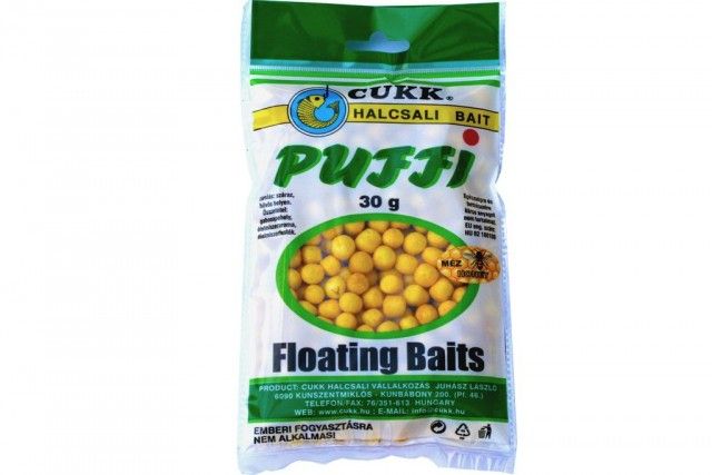 Плавающая наживка Cukk PUFFI - разные размеры и ароматы
