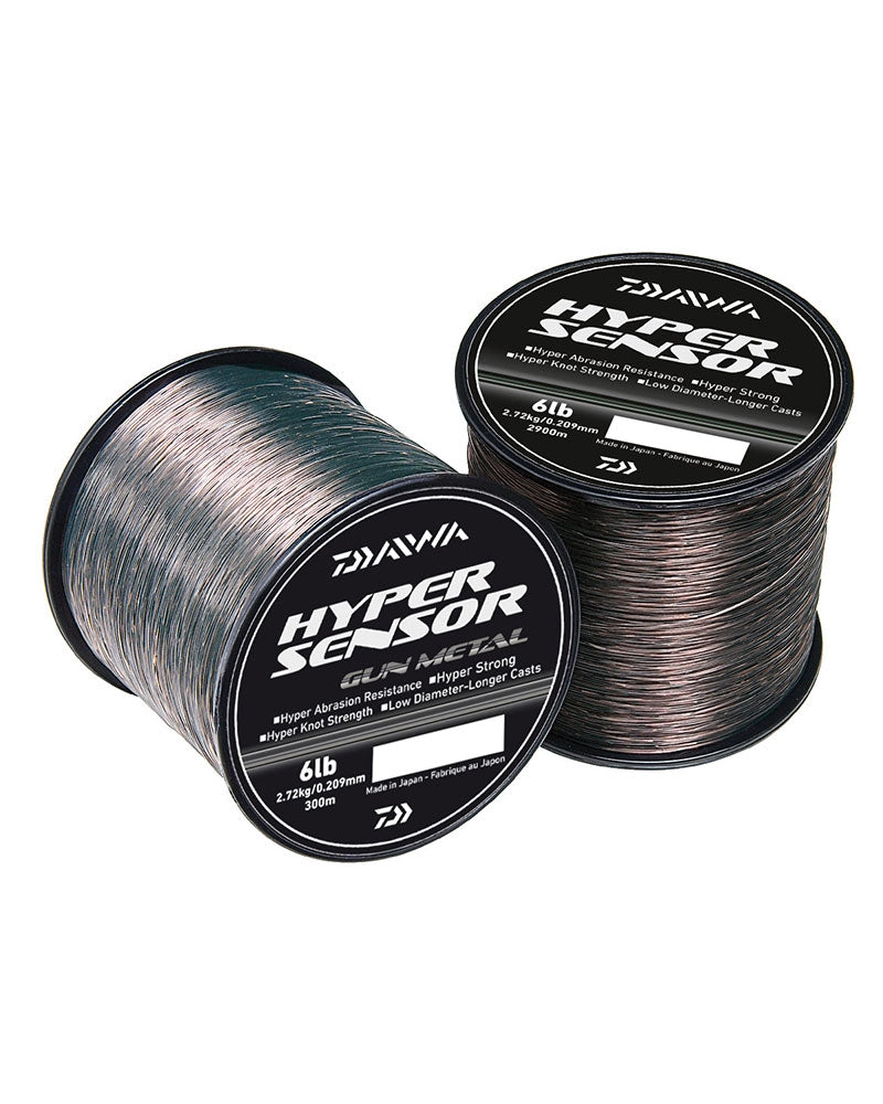 Монофилно влакно DAIWA HYPER SENSOR GUN METAL - голяма бобина