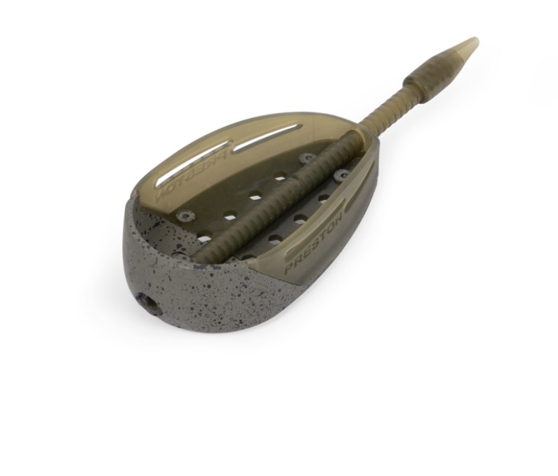 Метод хранилка PRESTON ICS IN-LINE BANJO XR FEEDERS - XL, идеална за риболов на шаран и платика.