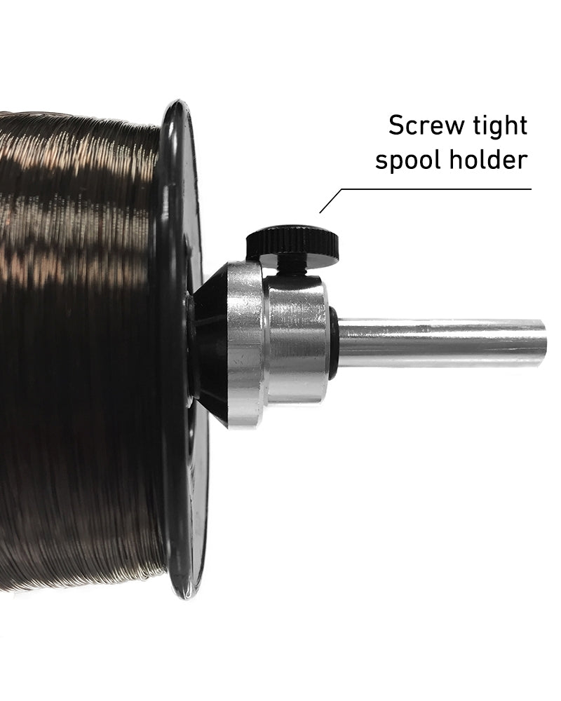 Навивачка за влакно Daiwa SENSOR LINE LOADER SLL2 с винтово затягане на макарата.
