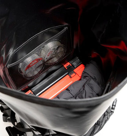 Водоустойчива чанта за спининг риболов JACKALL WATERPROOF BACKPACK L (30L - 35L) - Черна