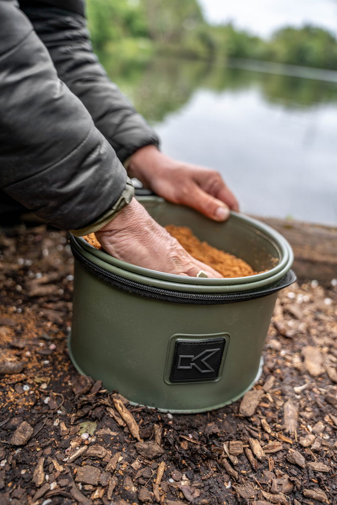 KORUM EVA RIDDLE SET Feeder Bowl and Riddle - 3 mm