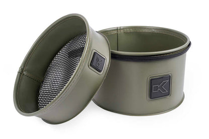 KORUM EVA RIDDLE SET Feeder Bowl and Riddle - 3 mm