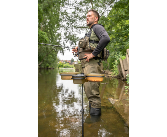 Set boxes with stand KORUM Compact Bait Waiter Set