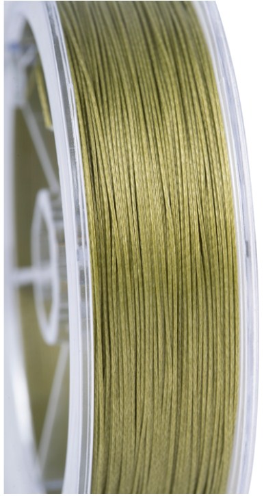 Плетено влакно за сподинг KORUM BOPPER BAIT UP BRAID 0.34мм - 150мт в зеленикав цвят на макара.