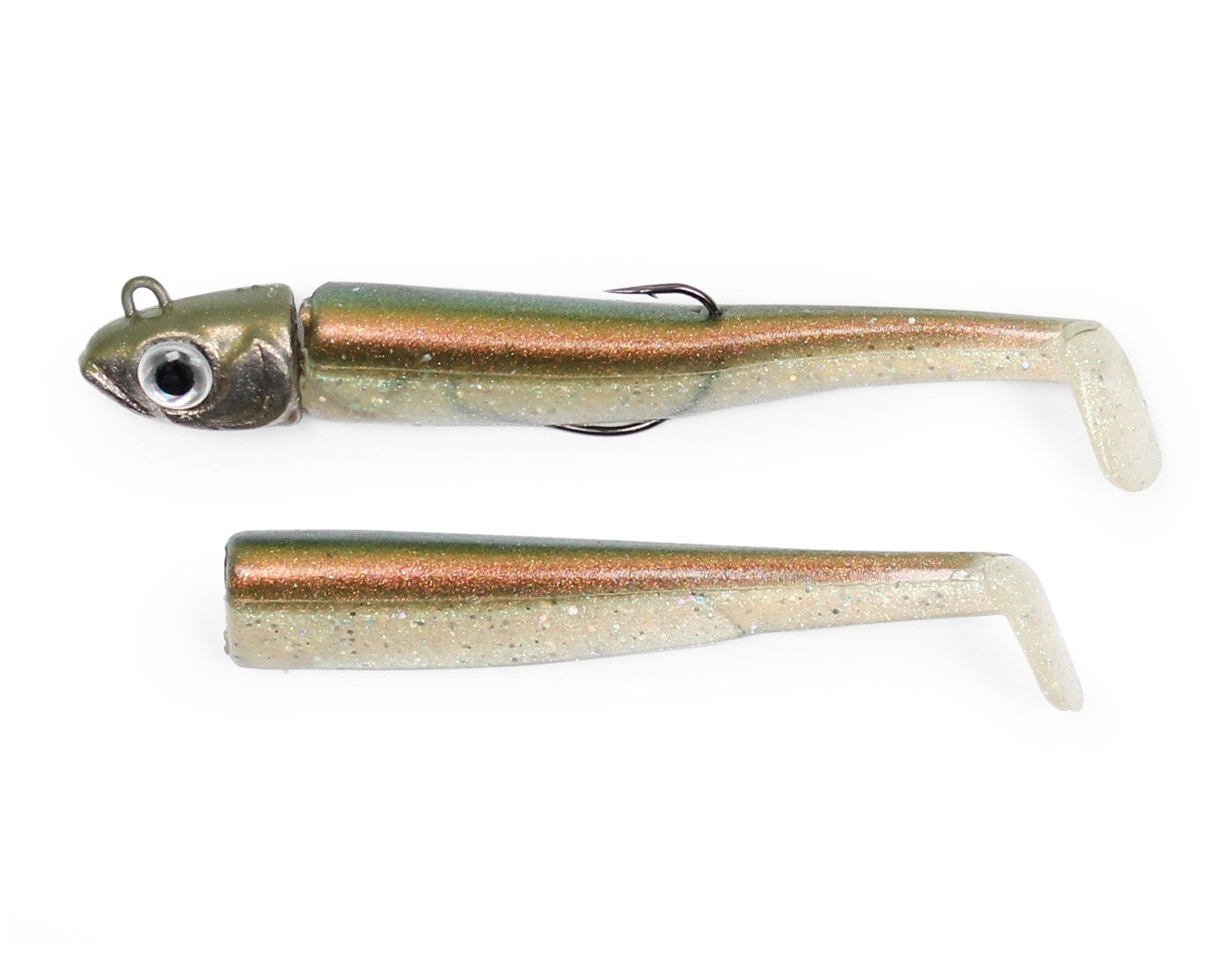 Силиконови примамки GT-Bio Roller Shad - Combo - Бисмут - рибарски такъми за улов на риба