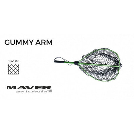 Απόχη Maver Gummy Arm - 50x40 cm