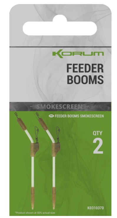 Фидер монтаж KORUM SMOKESCREEN FEEDER BOOMS - опаковка с 2 броя.