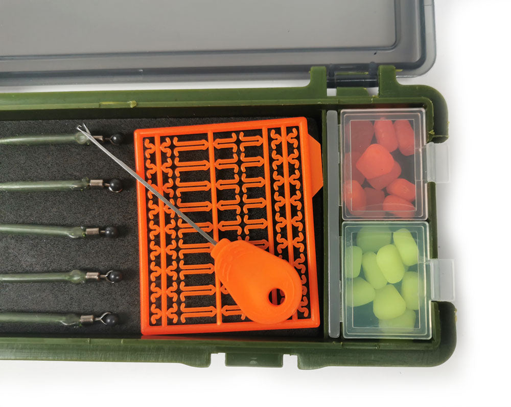 Box for hooklengths with rigs FilStar Ready Rigs Box Set