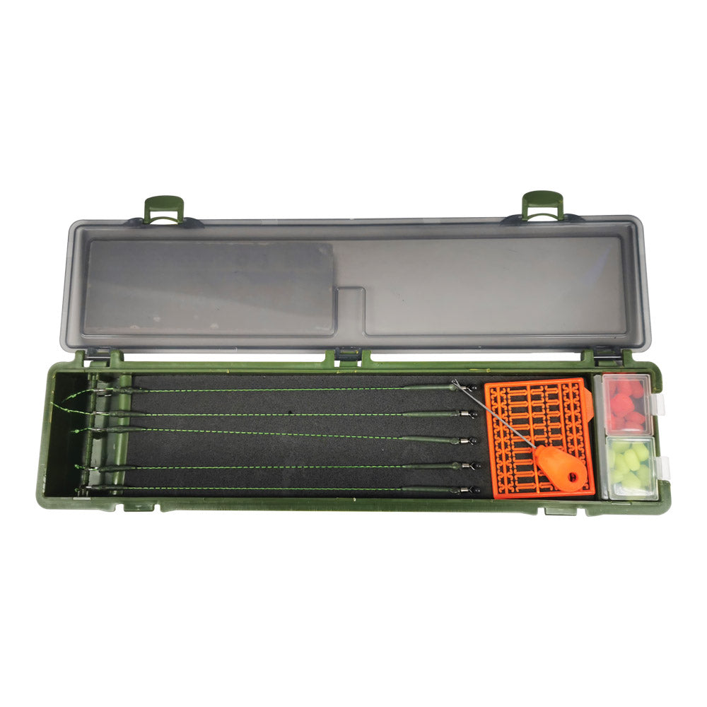 Box for hooklengths with rigs FilStar Ready Rigs Box Set