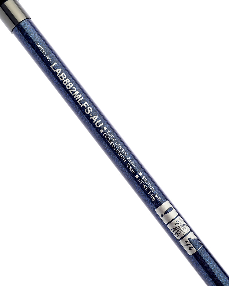 Спининг въдици DAIWA LABRAX - New model 2025 - Модел LAB882MLFS-AU с дължина 2.64m и акция 3-19gr