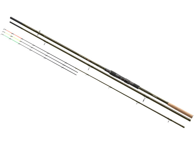 Фидер въдица - Cormoran SPECILAND SRP FEEDER 3.90m/60-180gr с карбонови върхове и ергономична дръжка.