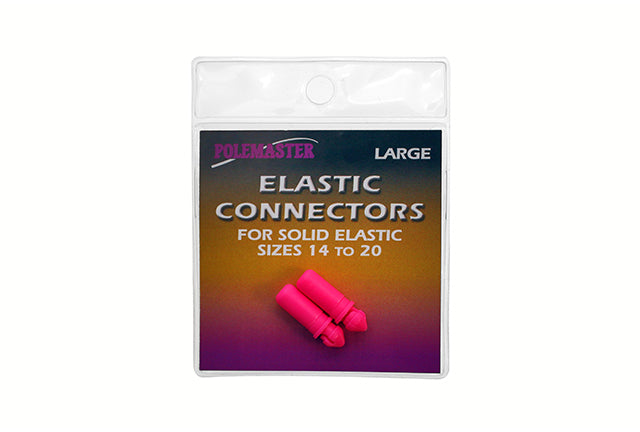 Connector for elastic DRENNAN POLE ELASTIC CONNECTOR LARGE - 2 pcs/pack