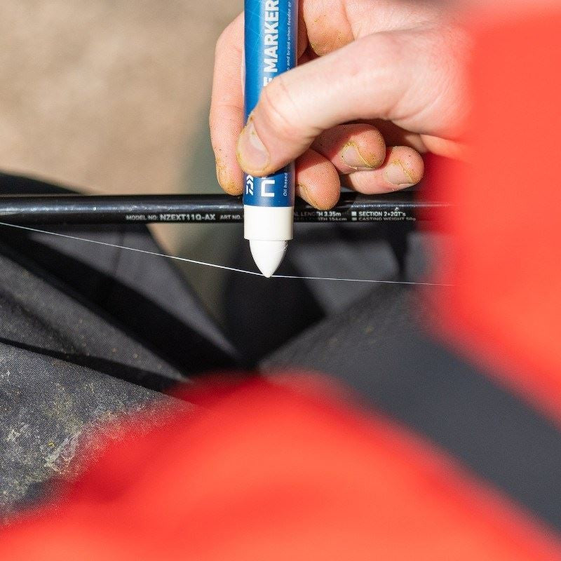Marker pentru fir N'ZON LINE MARKER PEN - Alb