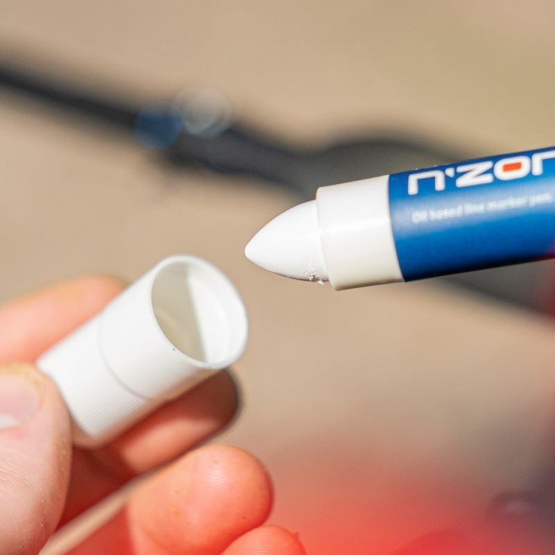 Marker pentru fir N'ZON LINE MARKER PEN - Alb