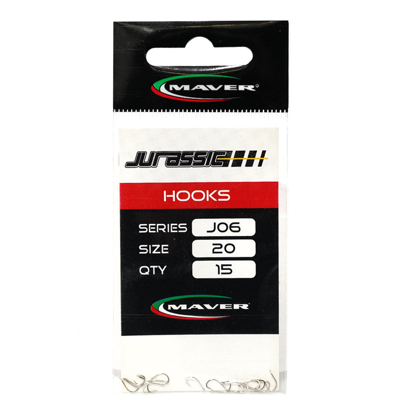 Cârlige MAVER Jurassic Series J06 - 15 buc. in pachet