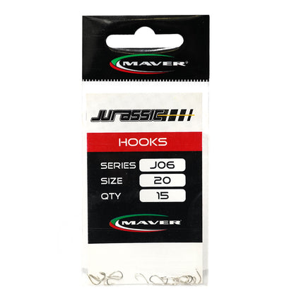Cârlige MAVER Jurassic Series J06 - 15 buc. in pachet