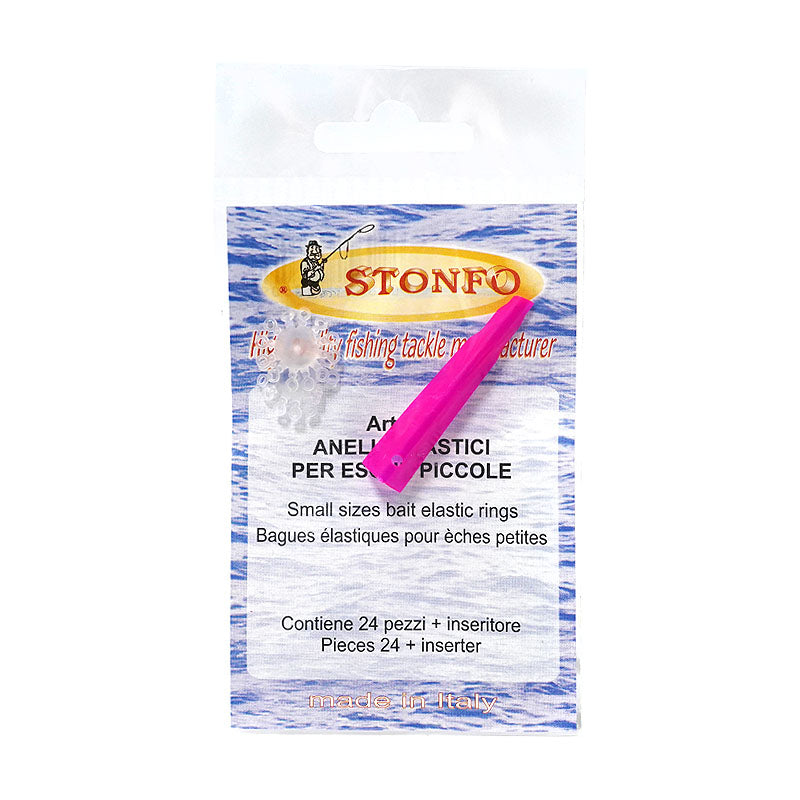 Микро рингове STONFO Bait Elastc Bands S135-0 – практично риболовно такова за дъмбели и пелети.
