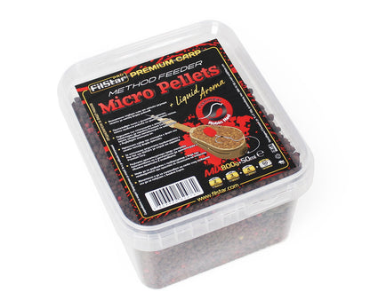 Micro pellets mix + Liquid flavour FILSTAR Premium Carp Method Feeder - 800g
