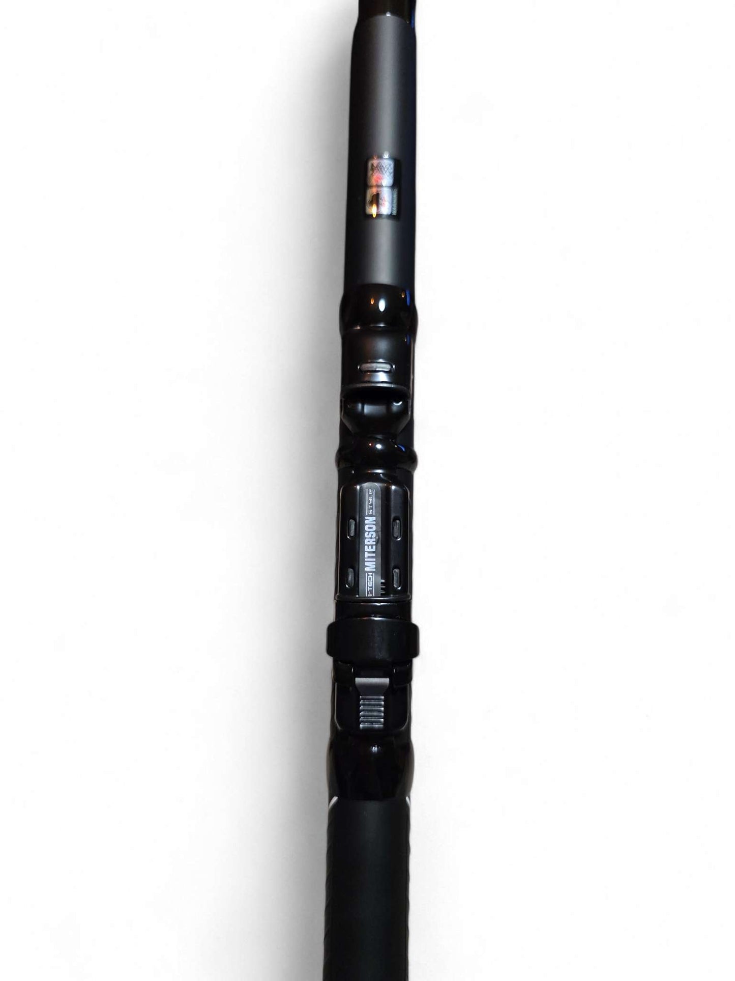 Телеcкопична мач въдица MITERSON PROFESSIONAL MISSILE SPECIAL SUPER DESIGN SMC 4.20m/20-70gr - детайлна снимка на дръжката.