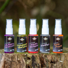 Атрактант Dynamite Baits N-Ticers - 30ml - разнообразие от аромати за риболов в спрей форма.