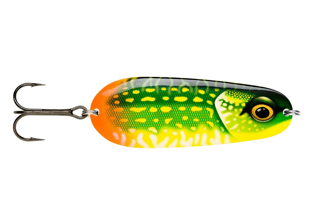 Клатушка Rapala Nauvo 6.6cm/19gr с хаотични движения и плавно пропадане подходяща за кастинг на дълги дистанции.